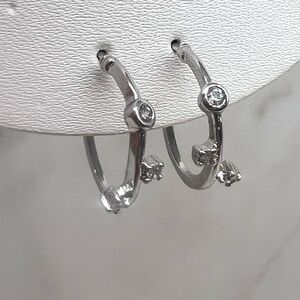 Ann Taylor Loft delicate hoop earrings